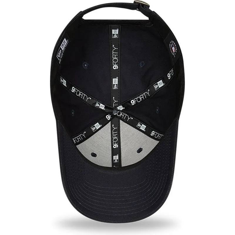 cappelli-curva-blu-marino-cinghia-regolabile-9forty-camo-infill-dei-boston-red-sox-mlb-di-new-era