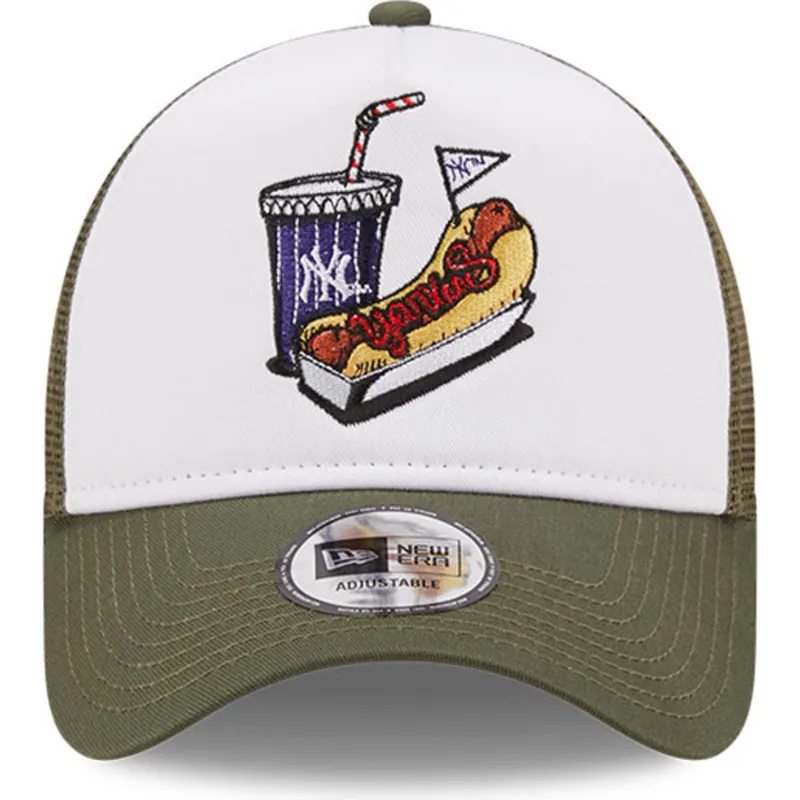 cappelli-curva-bianco-snapback-a-frame-stadium-food-hot-dog-dei-new-york-yankees-mlb-di-new-era cappelli-curva-bianco-snapback-a-frame-stadium-food-hot-dog-dei-new-york-yankees-mlb-di-new-era
