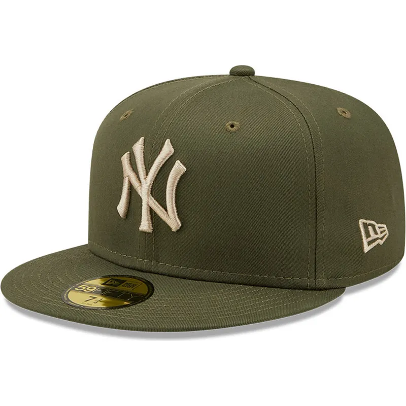 cappelli-piatta-verde-regolato-59fifty-league-essential-dei-new-york-yankees-mlb-di-new-era cappelli-piatta-verde-regolato-59fifty-league-essential-dei-new-york-yankees-mlb-di-new-era