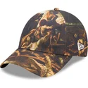 cappellino-curvo-multicolore-regolabile-9forty-le-radeau-de-la-meduse-le-louvre-di-new-era