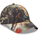 cappellino-curvo-multicolore-regolabile-9forty-la-liberte-guidant-le-peuple-le-louvre-di-new-era