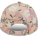 cappelli-curva-rosa-cinghia-regolabile-9forty-floral-dei-los-angeles-dodgers-mlb-di-new-era