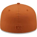cappelli-piatta-marrone-regolato-59fifty-league-essential-dei-los-angeles-dodgers-mlb-di-new-era
