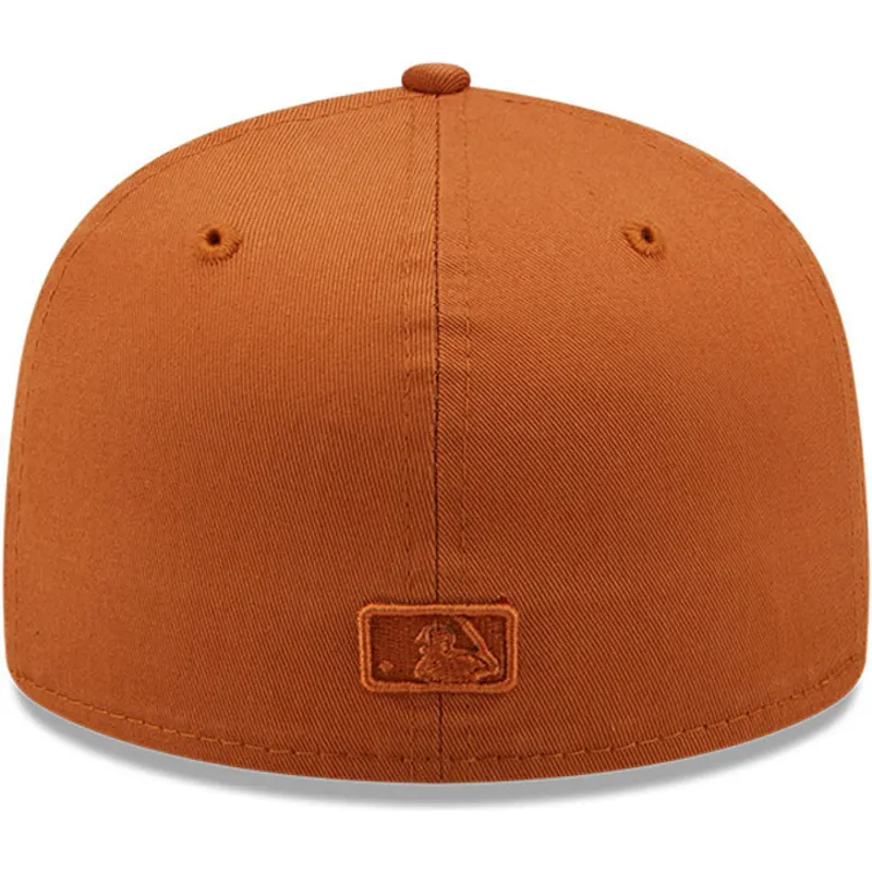 cappelli-piatta-marrone-regolato-59fifty-league-essential-dei-los-angeles-dodgers-mlb-di-new-era