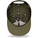 cappelli-piatta-verde-snapback-9fifty-league-essential-dei-los-angeles-dodgers-mlb-di-new-era