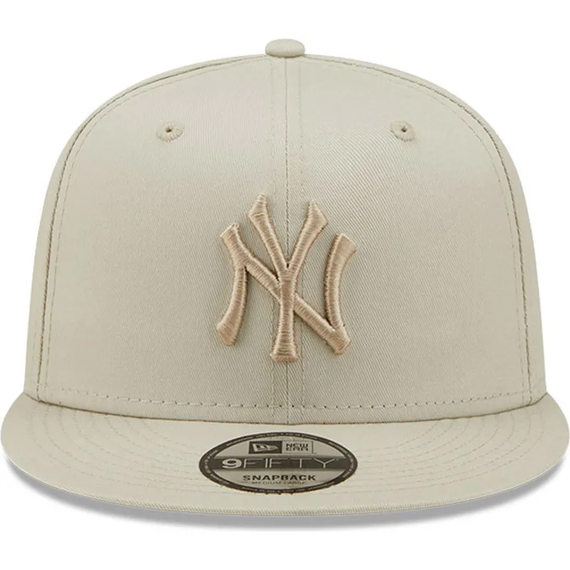 cappelli-piatta-grigio-snapback-9fifty-league-essential-dei-new-york-yankees-mlb-di-new-era