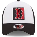 cappelli-curva-nero-snapback-a-frame-team-patch-dei-boston-red-sox-mlb-di-new-era