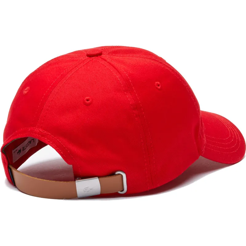 cappellino-curvo-rosso-regolabile-contrast-strap-oversized-crocodile-di-lacoste