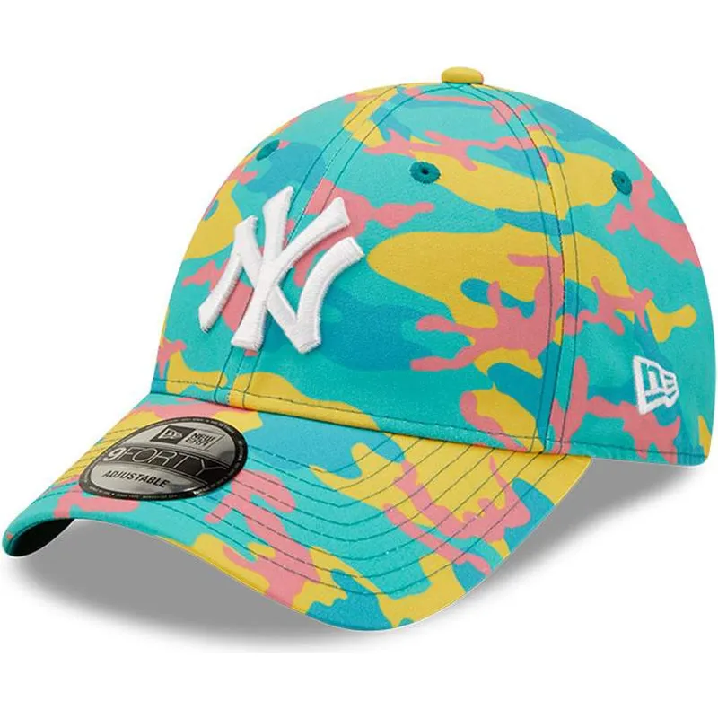 cappelli-curva-blu-cinghia-regolabile-9forty-camo-pack-dei-new-york-yankees-mlb-di-new-era cappelli-curva-blu-cinghia-regolabile-9forty-camo-pack-dei-new-york-yankees-mlb-di-new-era