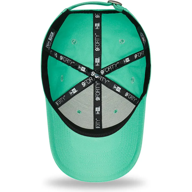 cappelli-curva-verde-cinghia-regolabile-9forty-league-essential-dei-los-angeles-dodgers-mlb-di-new-era cappelli-curva-verde-cinghia-regolabile-9forty-league-essential-dei-los-angeles-dodgers-mlb-di-new-era