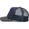cappellino-trucker-blu-navy-grigio-e-nero-orso-polare-big-timer-iceberg-the-farm-di-goorin-bros