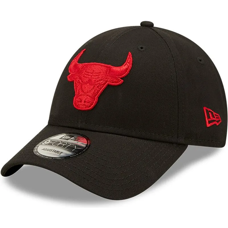cappelli-curva-nero-cinghia-regolabile-9forty-neon-pack-dei-chicago-bulls-nba-di-new-era