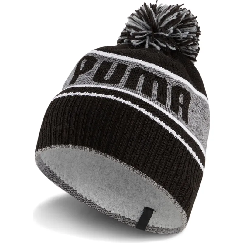 cappelli-pompon-nero-di-puma
