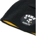 cappelli-nero-per-bambino-classic-cuffless-dei-snoopy-peanuts-di-puma
