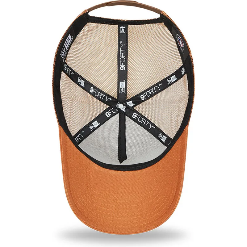 cappelli-curva-marrone-snapback-a-frame-tonal-mesh-dei-new-york-yankees-mlb-di-new-era