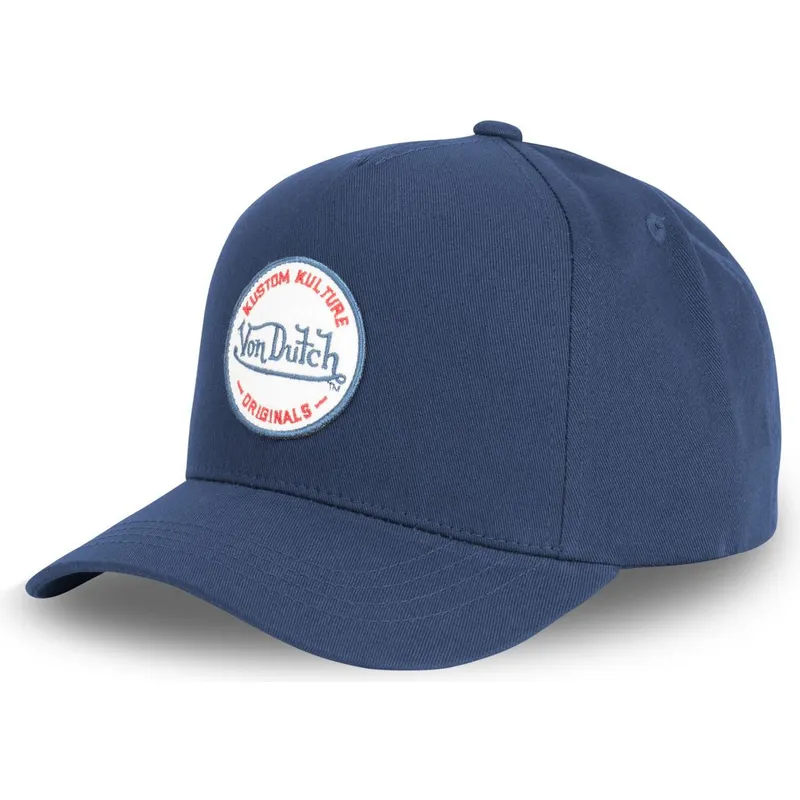 cappelli-curva-blu-marino-snapback-di-von-dutch cappelli-curva-blu-marino-snapback-di-von-dutch