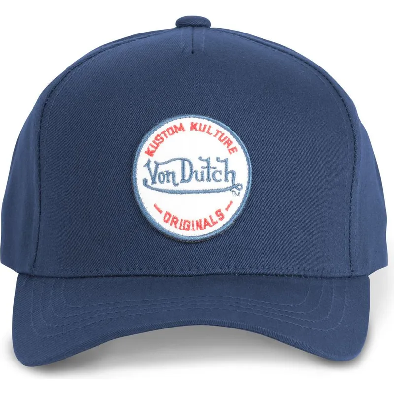 cappelli-curva-blu-marino-snapback-di-von-dutch cappelli-curva-blu-marino-snapback-di-von-dutch