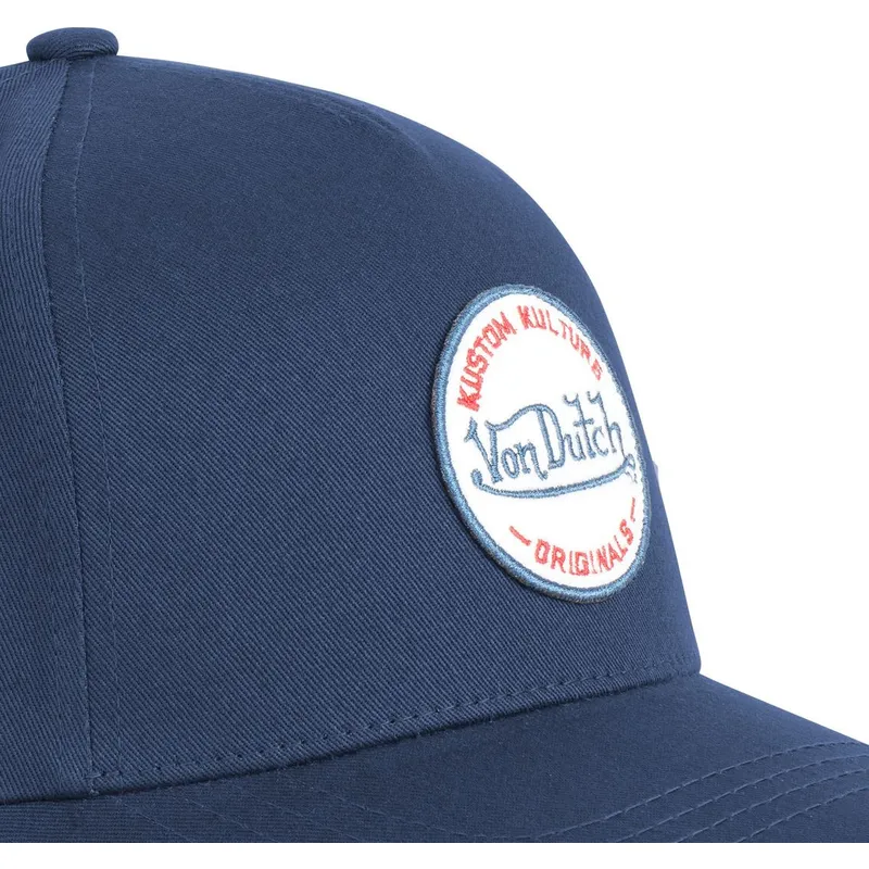 cappelli-curva-blu-marino-snapback-di-von-dutch cappelli-curva-blu-marino-snapback-di-von-dutch