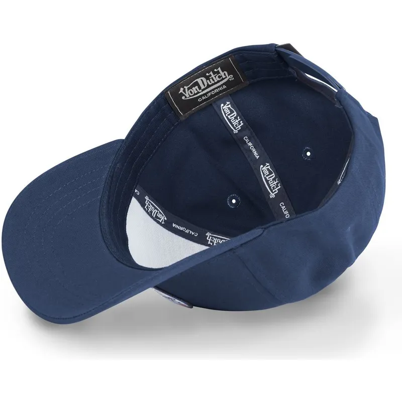 cappelli-curva-blu-marino-snapback-di-von-dutch cappelli-curva-blu-marino-snapback-di-von-dutch