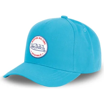 Cappellino snapback blu curva Kustom Kulture COL DBLU di Von Dutch