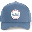 cappellino-snapback-blu-curvo-kustom-kulture-col-ant-di-von-dutch
