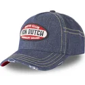 cappellino-con-visiera-curva-blu-denim-moto-club-moto-di-von-dutch