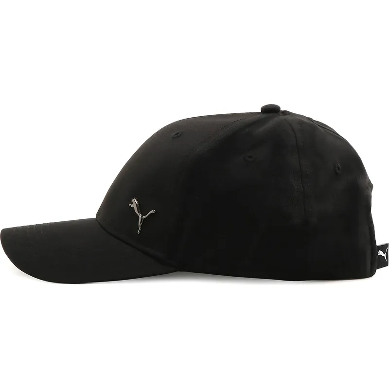 cappelli-curva-nero-cinghia-regolabile-di-puma