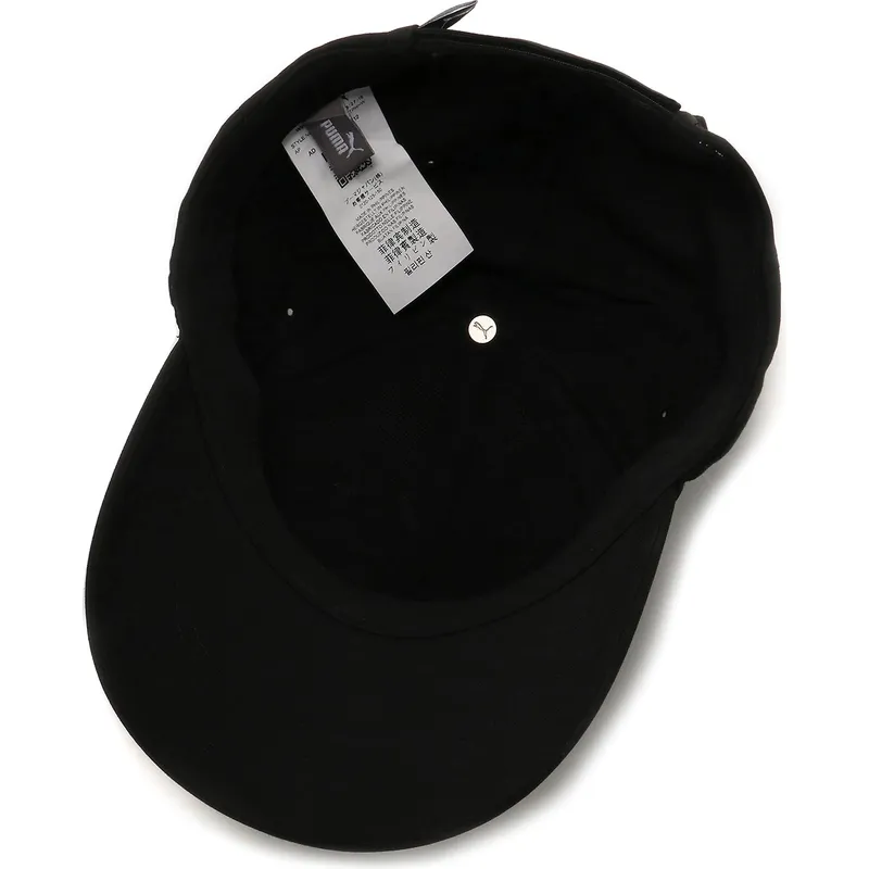 cappelli-curva-nero-cinghia-regolabile-di-puma