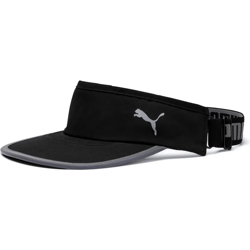 visiere-curva-nero-cinghia-regolabile-di-puma visiere-curva-nero-cinghia-regolabile-di-puma