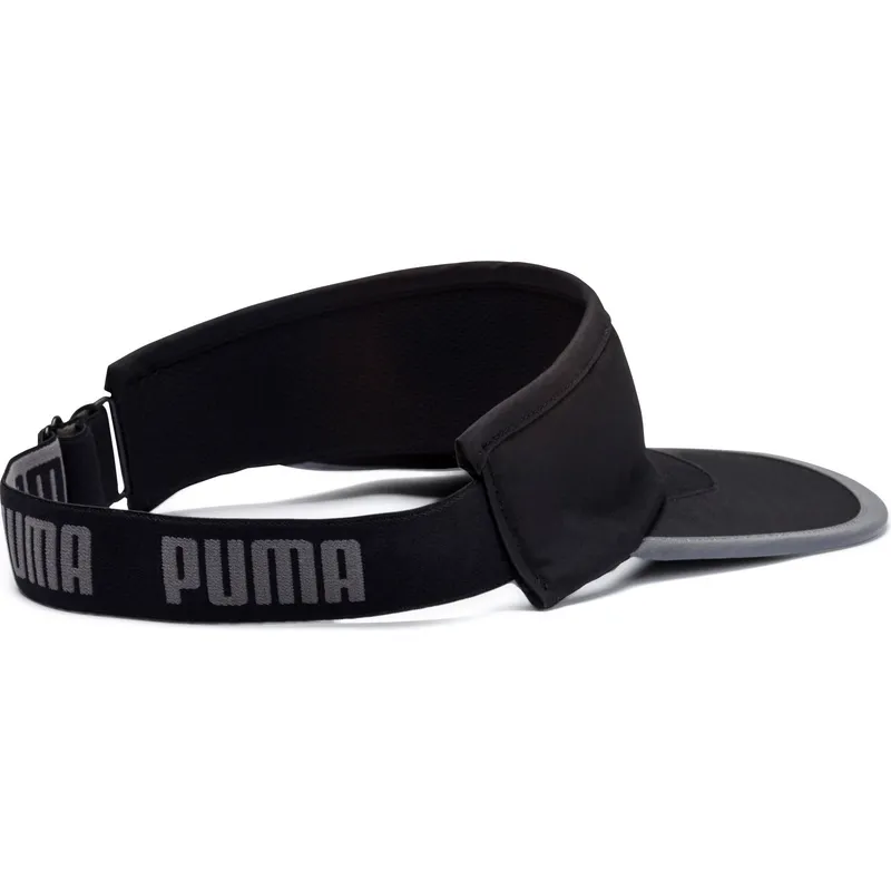 visiere-curva-nero-cinghia-regolabile-di-puma visiere-curva-nero-cinghia-regolabile-di-puma