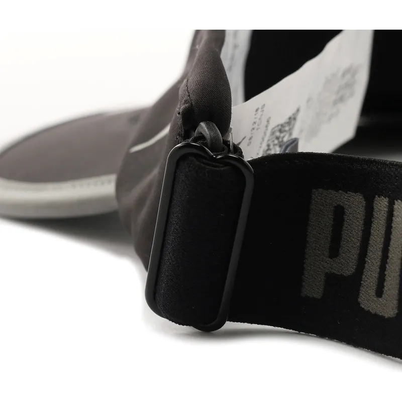 visiere-curva-nero-cinghia-regolabile-di-puma visiere-curva-nero-cinghia-regolabile-di-puma