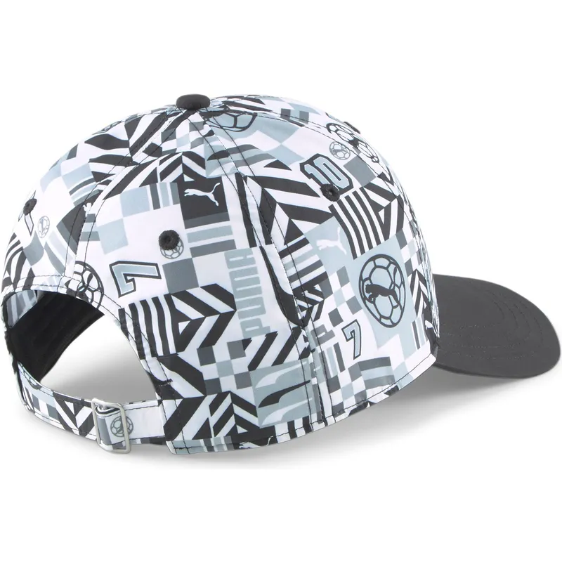 cappelli-curva-nero-cinghia-regolabile-di-puma