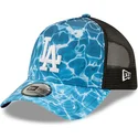cappellino-trucker-blu-a-frame-summer-city-dei-los-angeles-dodgers-mlb-di-new-era