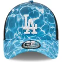 cappellino-trucker-blu-a-frame-summer-city-dei-los-angeles-dodgers-mlb-di-new-era