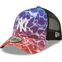 cappelli-curva-multicolore-snapback-a-frame-summer-city-dei-new-york-yankees-mlb-di-new-era
