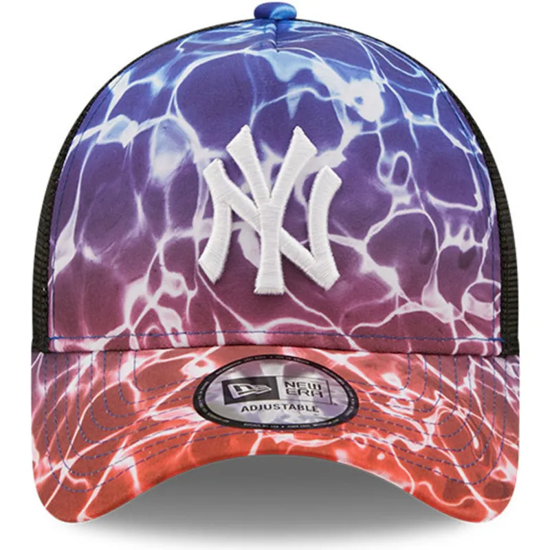 cappelli-curva-multicolore-snapback-a-frame-summer-city-dei-new-york-yankees-mlb-di-new-era