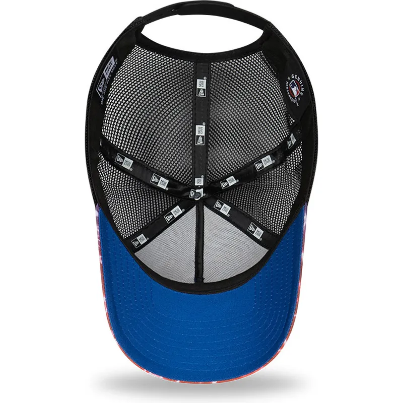 cappelli-curva-multicolore-snapback-a-frame-summer-city-dei-new-york-yankees-mlb-di-new-era