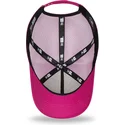 cappelli-curva-rosa-snapback-a-frame-tonal-mesh-dei-los-angeles-dodgers-mlb-di-new-era