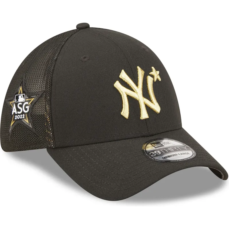 cappelli-curva-nero-regolato-dorado-39thirty-all-star-game-dei-new-york-yankees-mlb-di-new-era