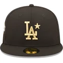 cappellino-trucker-nero-a-visiera-piatta-con-logo-dorato-59fifty-all-star-game-di-los-angeles-dodgers-mlb-di-new-era