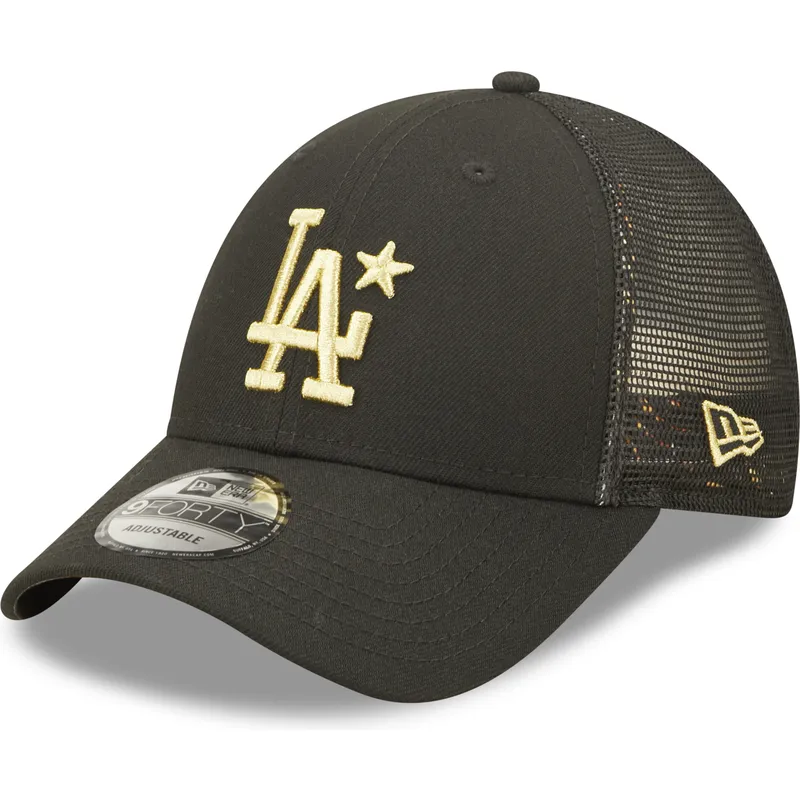 cappelli-curva-nero-snapback-dorado-9forty-all-star-game-dei-los-angeles-dodgers-mlb-di-new-era