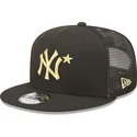 cappellino-trucker-nero-a-visiera-piatta-con-logo-dorato-9fifty-all-star-game-dei-new-york-yankees-mlb-di-new-era
