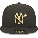new-era-flat-brim-golden-logo-9fifty-all-star-game-new-york-yankees-mlb-black-trucker-hat