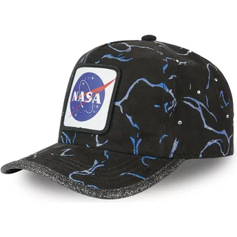 Capslab Curved Brim GLI NASA Black Adjustable Cap