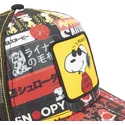 cappelli-curva-nero-snapback-snoopy-arachidi-di-capslab