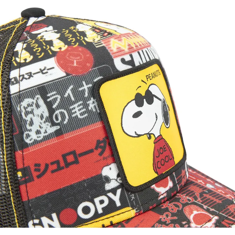 cappelli-curva-nero-snapback-snoopy-arachidi-di-capslab