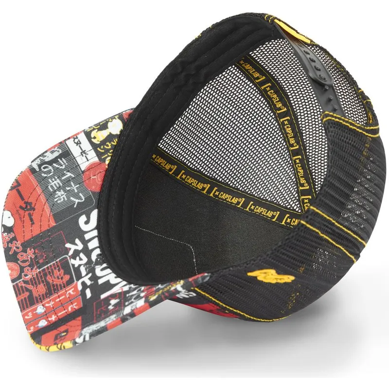 cappelli-curva-nero-snapback-snoopy-arachidi-di-capslab