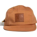 cappellino-6-panel-marrone-regolabile-starfire-ww13-di-wheels-and-waves