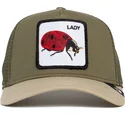 cappellino-trucker-verde-coccinella-the-lady-bug-the-farm-di-goorin-bros