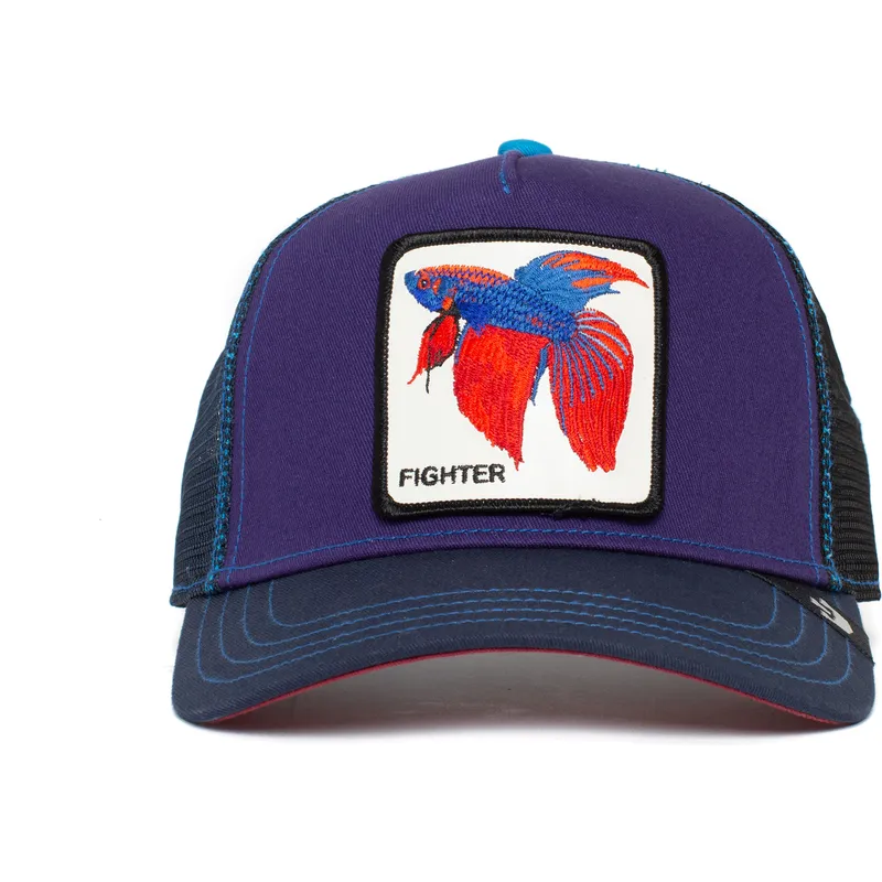 cappelli-curva-blu-snapback-pez-luchador-dei-siam-fighter-yes-siam-the-farm-the-farm-di-goorin-bros
